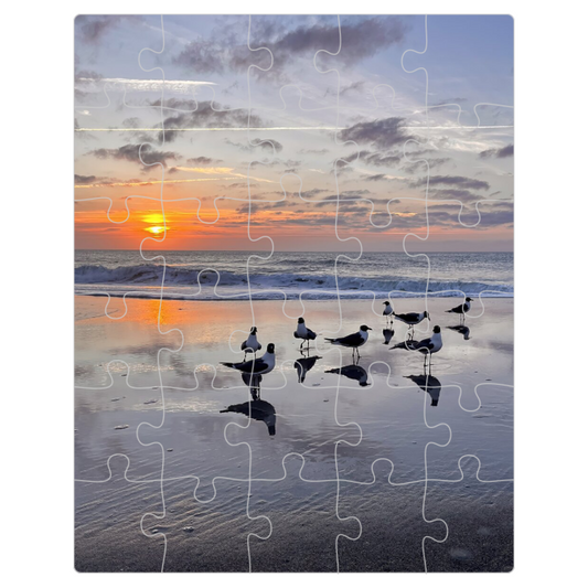 Cloudy Reflection children's puzzle