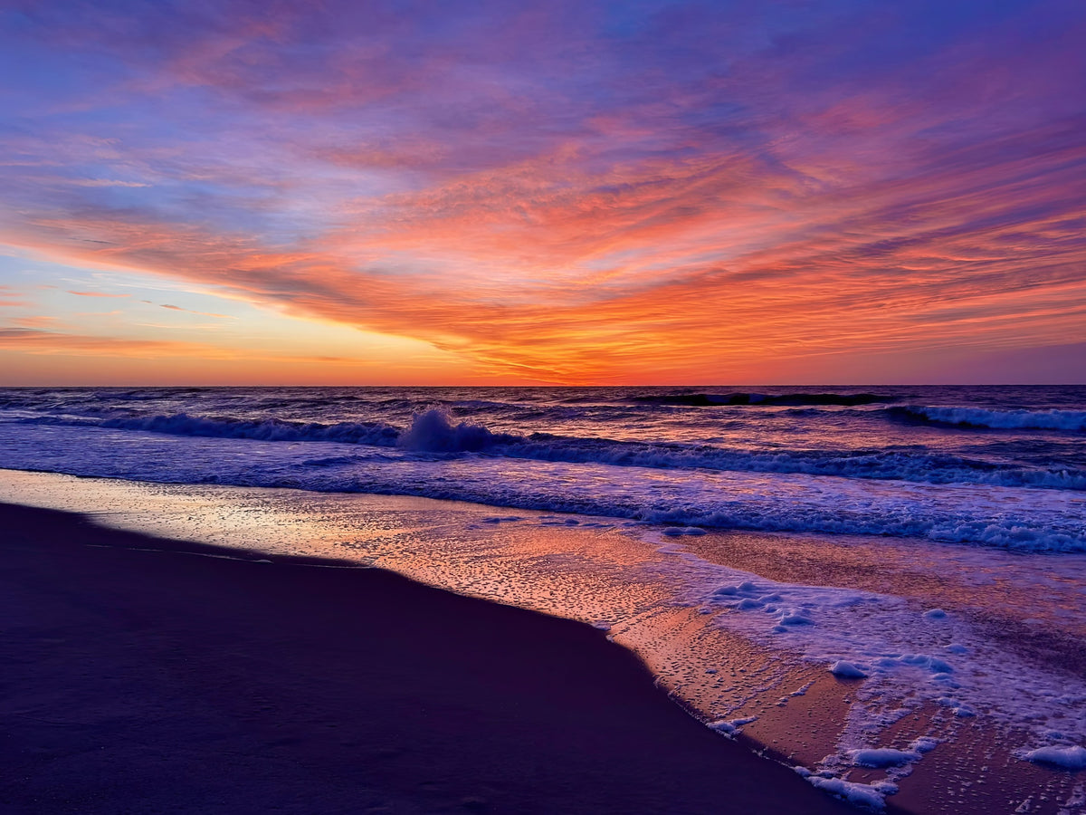 Soft Morning Sky coastal sunrise photograph