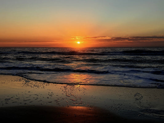 Morning Glow coastal sunrise photograph