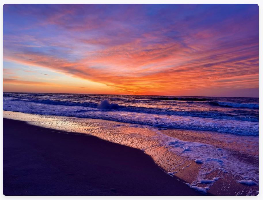 Soft Morning Sky — giclée print with one-inch border