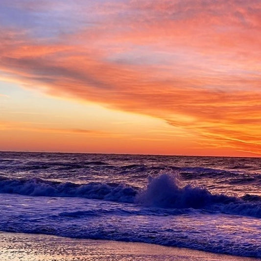 Soft Morning Sky — Carolina Beach sunrise detail