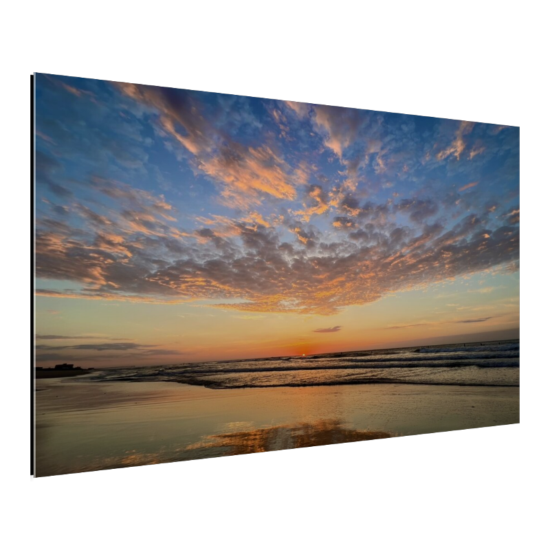 World of Reflections — Kure Beach, NC — Metal Print