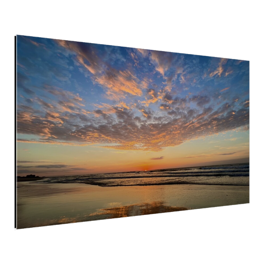 World of Reflections — Kure Beach, NC — Metal Print